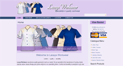 Desktop Screenshot of laceysworkwear.ie